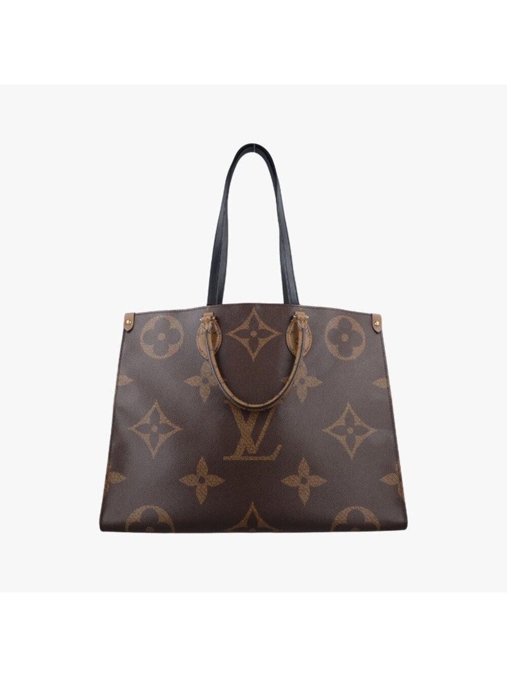 Louis Vuitton on the Go GM Monogram Brown Canvas Tote